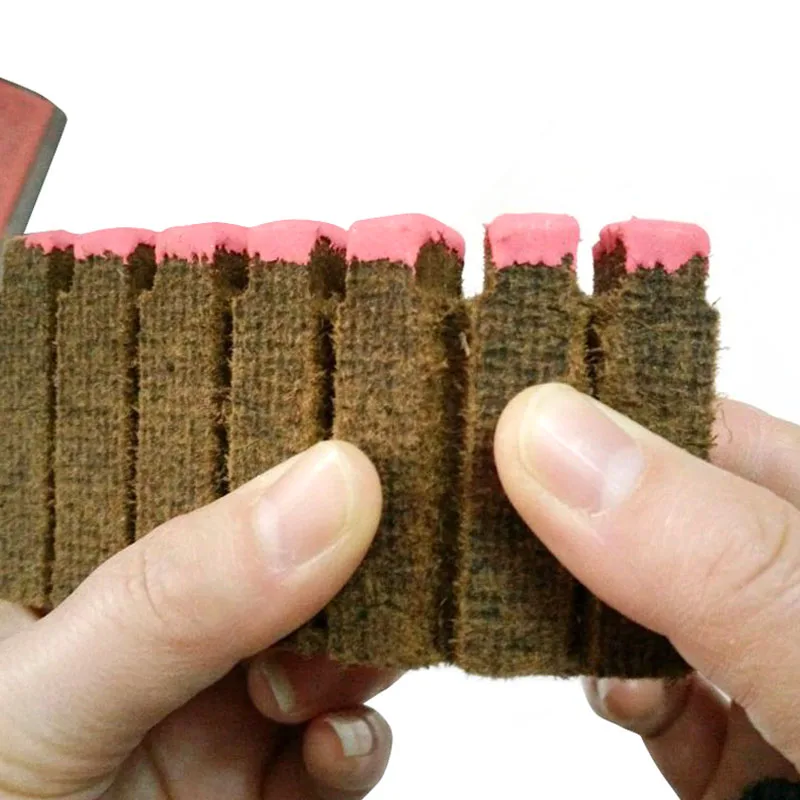 Защитные спички-парафиновые деревянные барбекю Зажигалки для кемпинга походов на открытом воздухе красочные и красные коричневые восковые палочки