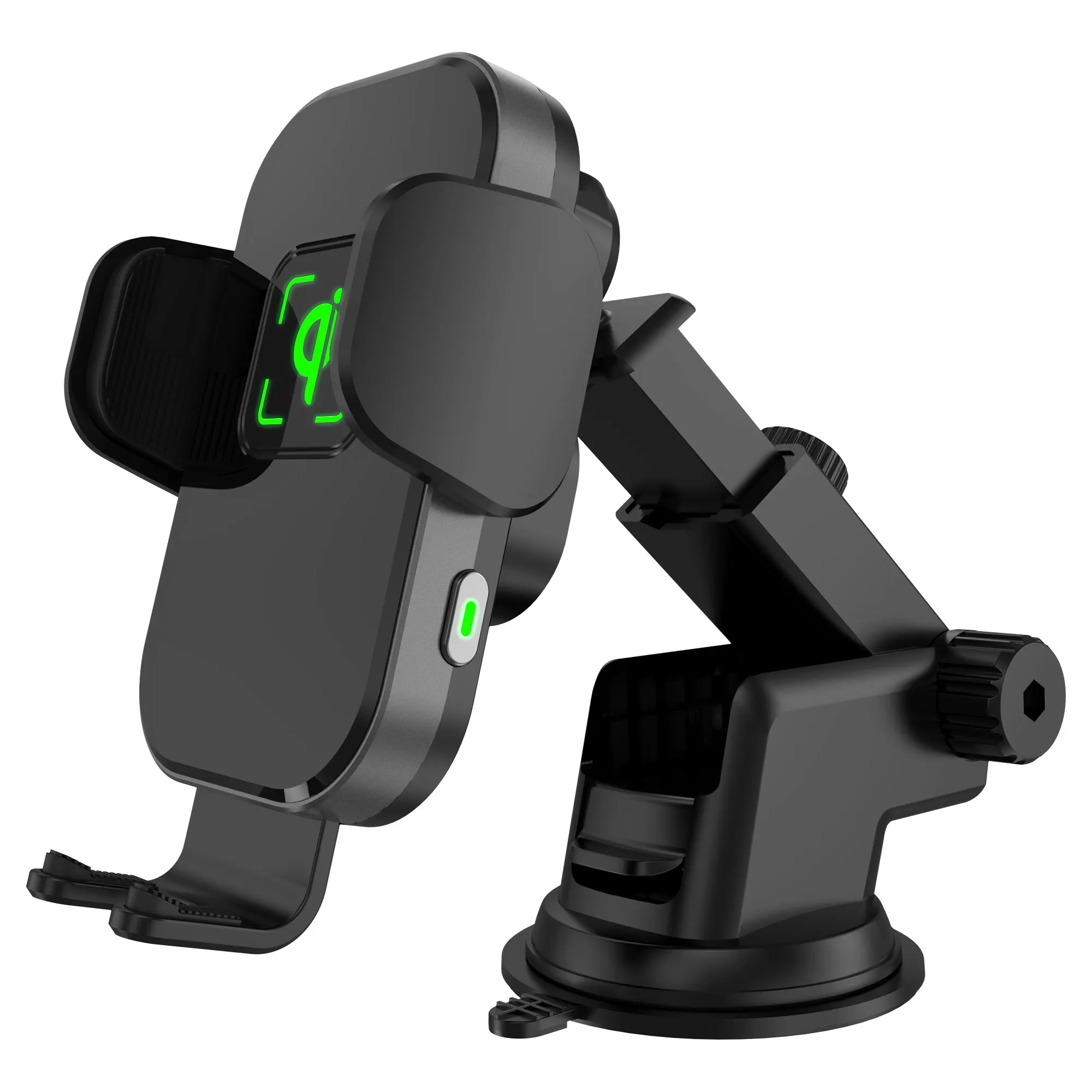 
2020 15W kc certified qi standard car wireless fast charger for samsung cell phone 