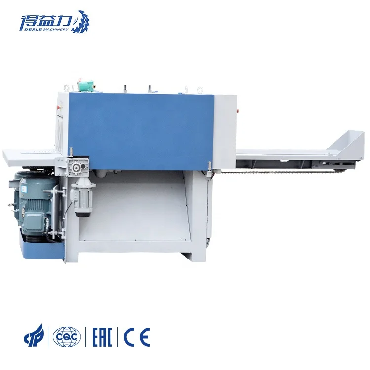 DEALE wood rip cutting woodworking multiple edger sliding timber table blade mill multi sawmill mini circular saw machines