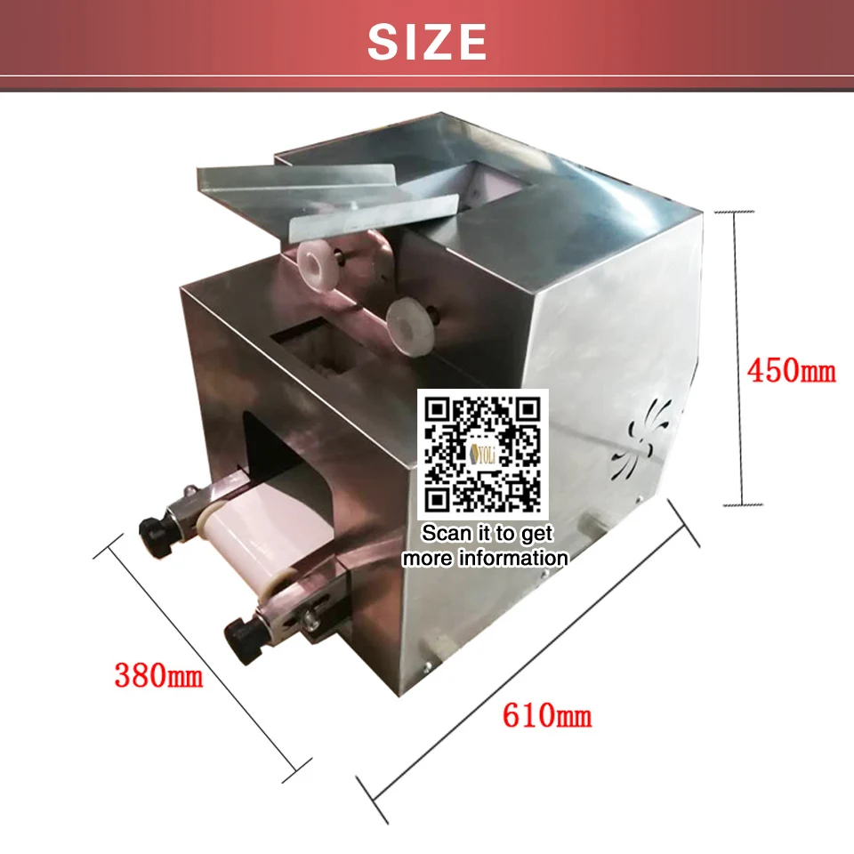 
New automatic imitation handmade dumpling skin machine catering equipment buns wonton skin wonton machine 110/220v 