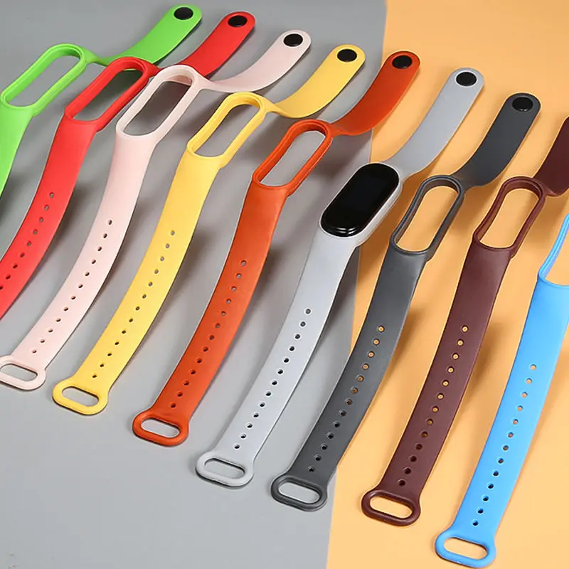 Coolyep Silicone Mi Smart Watch Band Wristband For Xiaomi 5 6 Strap