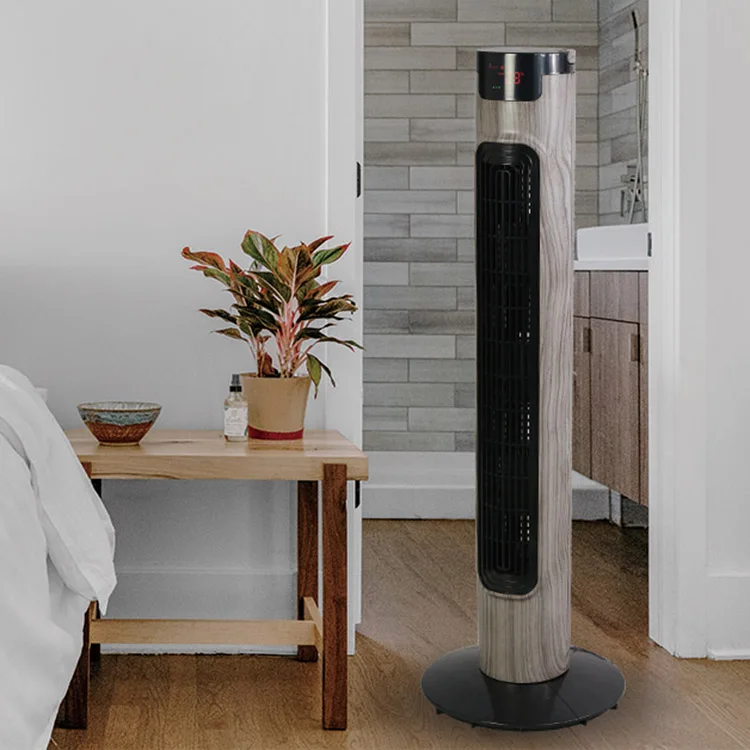 China manufacturer wholesale custom made portable 32 inch 50w electric tower fan with touch screen