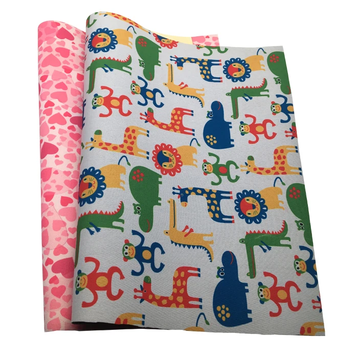factory supplier hotsale 1mm cartoon printed neoprene fabric roll waterproof for bags or sleeves