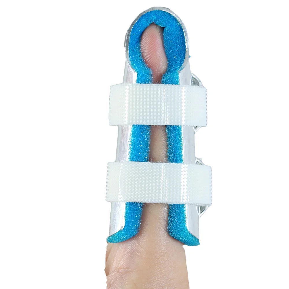 HKJD Malleable Broken Aluminum Finger Splint Low Price Medical Pinky Finger Splint  Baseball Finger Splint