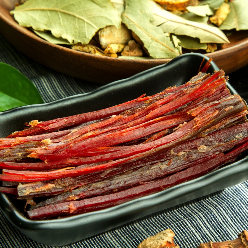 Low Salty Beef Jerky Slices Dried Beef Meat Snacks Delicious Food