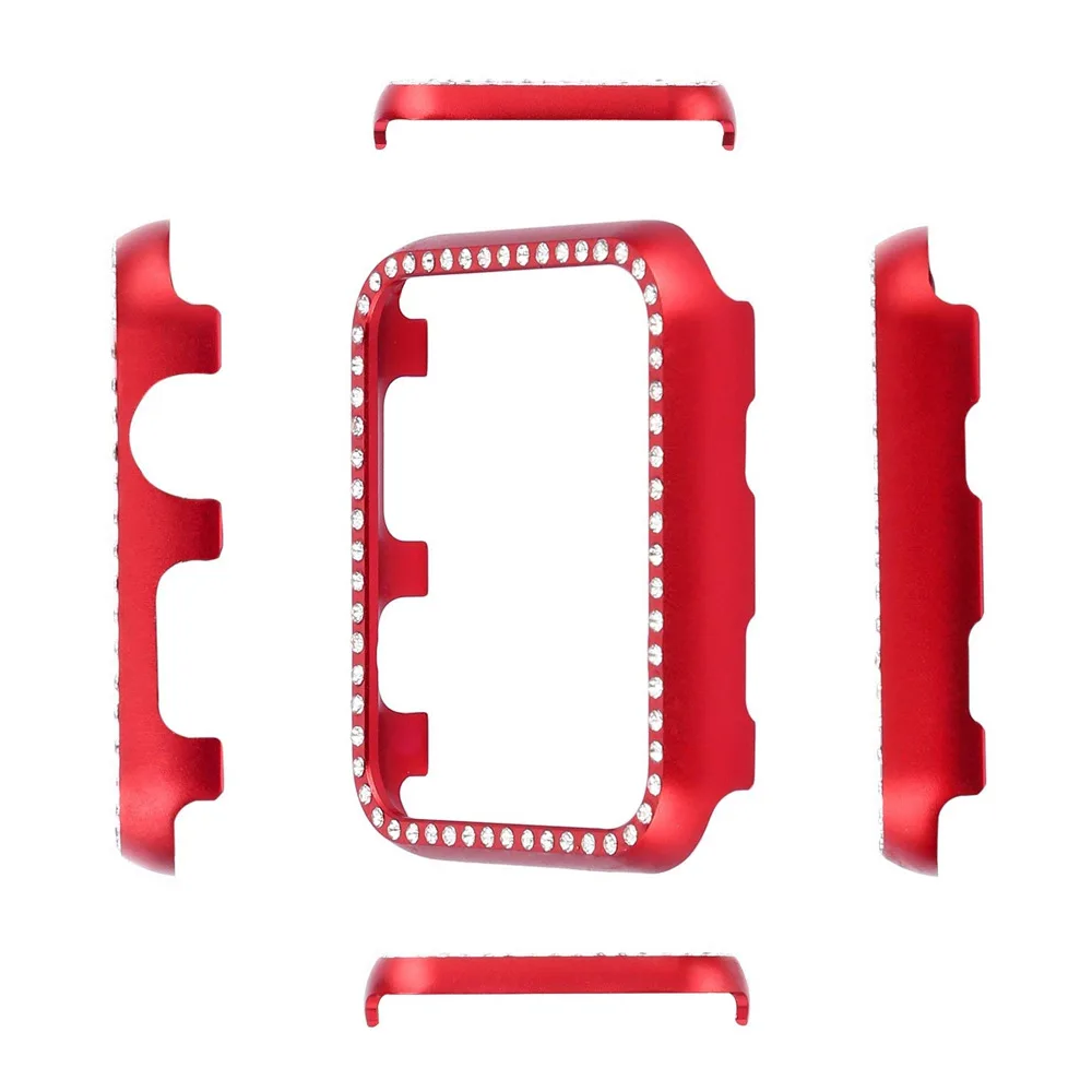 Protective Case Shell Frame For Apple Watch Fit Full Screen Protector Bumper Cover