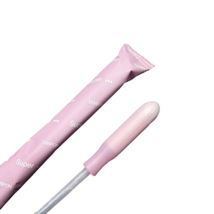 Niceday Private Label Biodegradable Non Plastic Applicator Tampon Feminine Hygiene Certified Organic Tampons