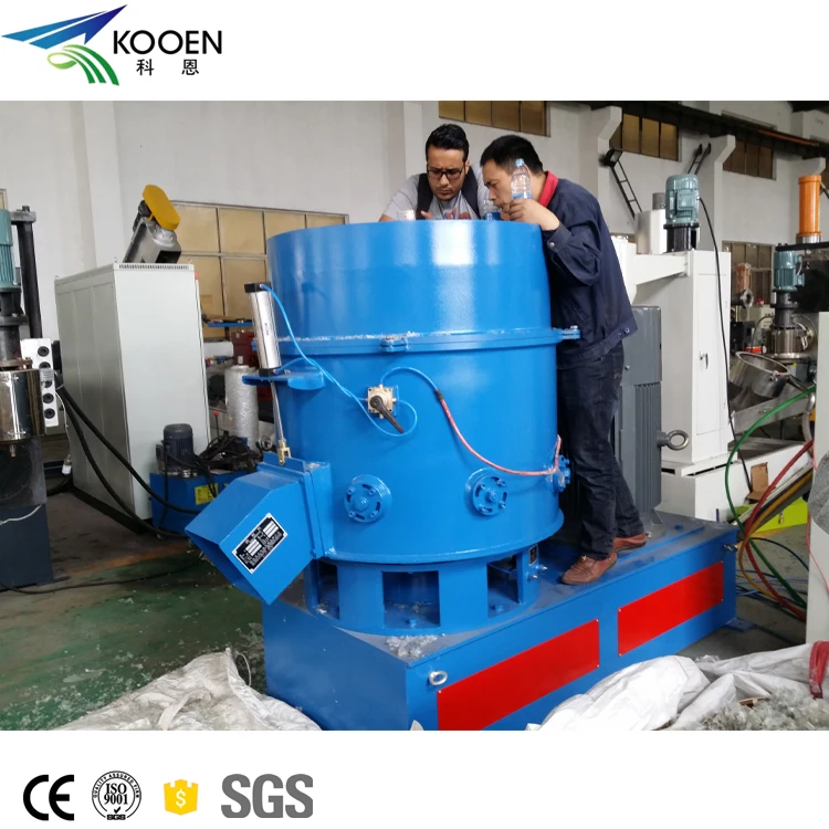 KOOEN pe pp woven bags jumbo bags agglomerator granulator