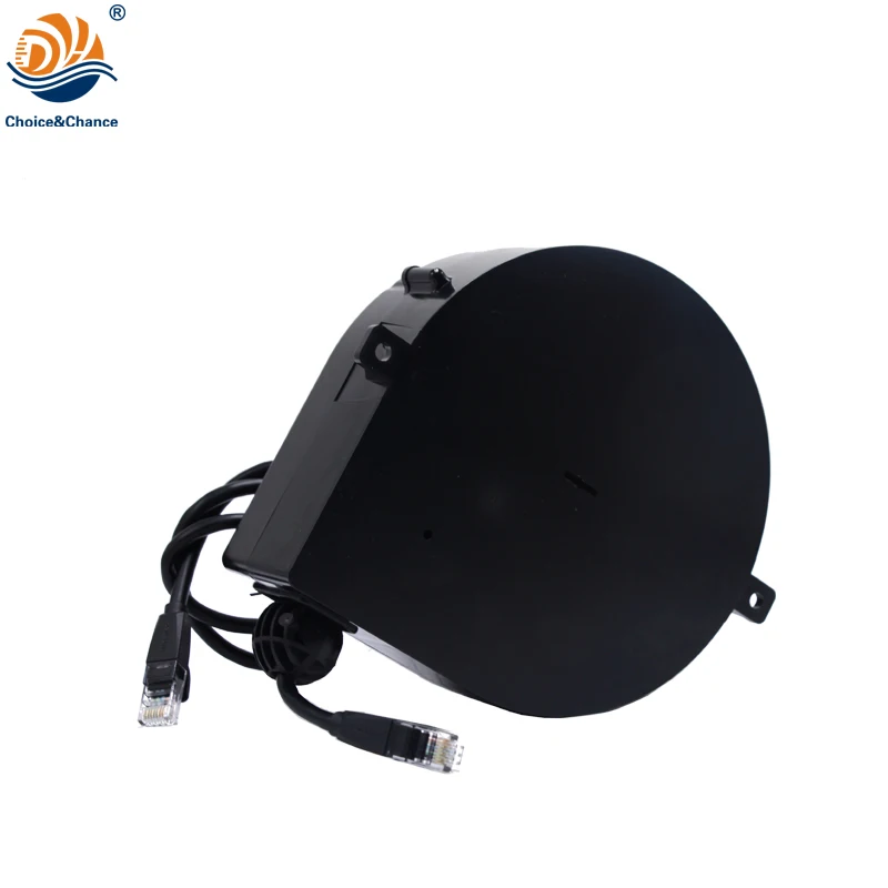 CAT5 CAT6 Spring Loaded Retractable sign Ethernet Cable Reel for TV