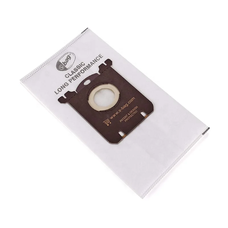 White Non-woven Dust Filter Bag Replacement for Electrolux/Philips S-bag FC8208 FC8220 FC9088 HR8360