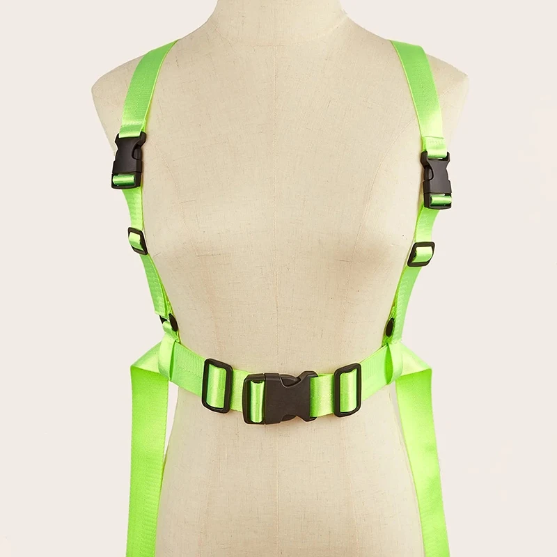 China Manufacturer Safety Harness Workers Fall Protection Belt Half Body Security Rescue Harness Belt