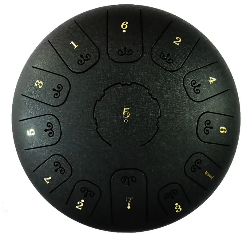 
Musical Instrument 12 inch 13 notes Tongue Drum 13 Keys C Tune Steel Tongue Drum Hot Sale Products 