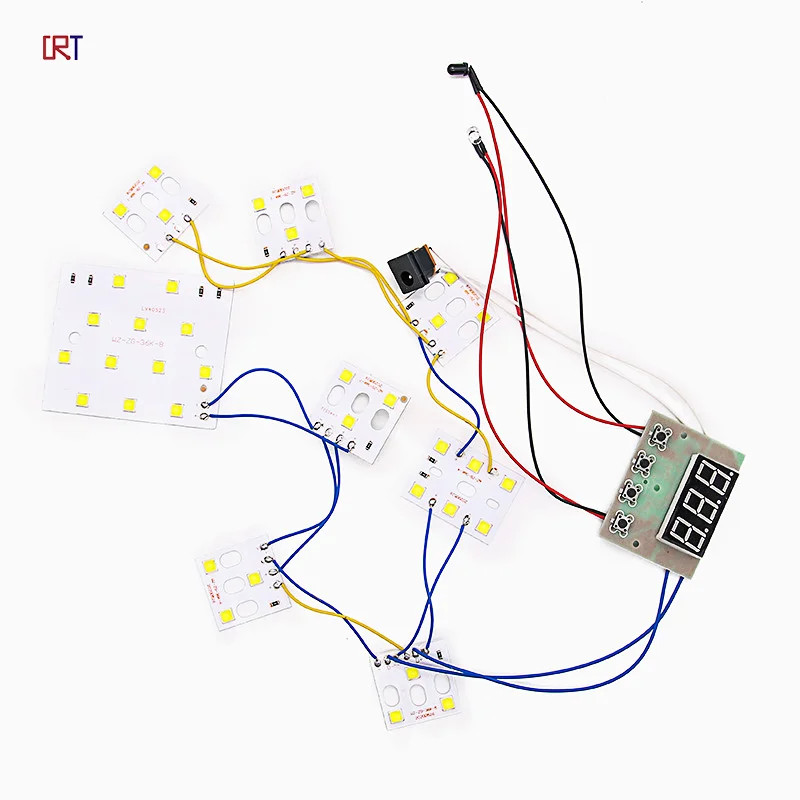 Infrared Sensing Nail Lamp Circuit Board Processing 80w High-power Phototherapy Lamp Intelligent Motherboard PCBA Mount