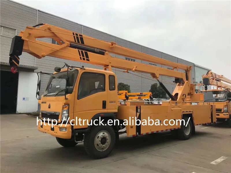 Грузовик Sinotruck howo высотой 8-24 метра грузовик с подъемной платформой 4x2 для