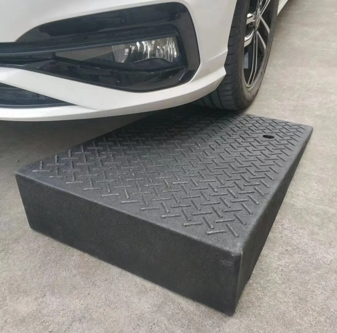portable rubber kerb ramp car stoppers traffic safety Car Kerb Ramp