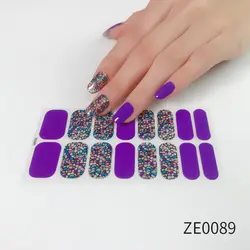 Wholesale price custom dashing diva luxury nail stickers mix lot art stickers