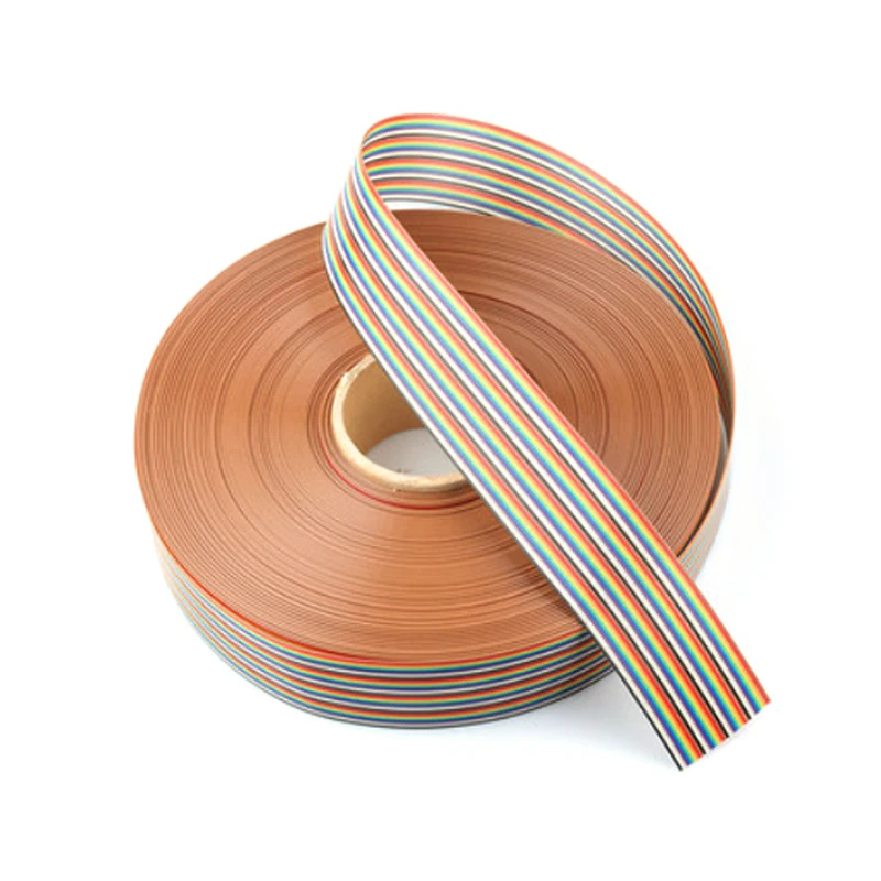 UL21311 FR-PE Flat Cable 4 Core 8 10 12 14 16 Gauge 8core Tinned Copper Bi Wire Speaker Cable