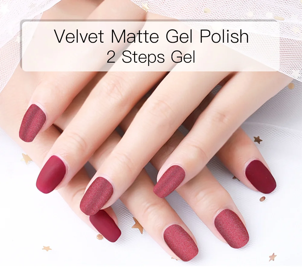 OSEY Nail Gel Factory Wholesale Bulk Package Three Steps Velvet Matte Color Gel Polish