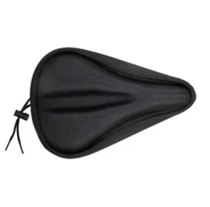 Professional Nylon & Gel Cycling Bike Bicycle Seat Saddle Cover Soft Cushion Ventilate Cycle Seat Pad Black New