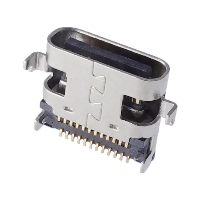 High Quality And Cheap Usb Socket Tri-Mode SMT 16p Type-c Female 5A Usb 3.1 Type C Connector