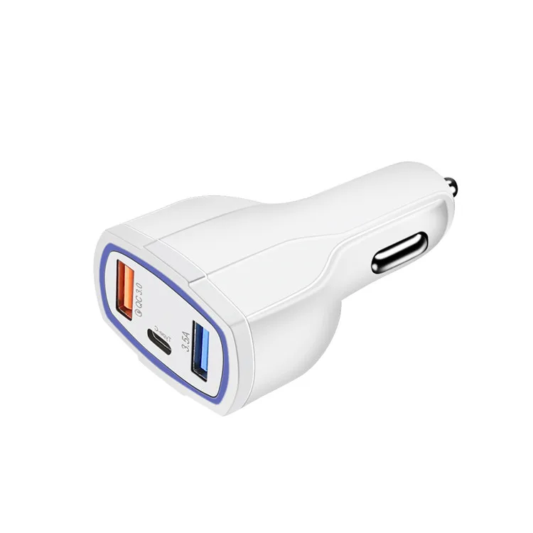  Бесплатная доставка адаптер USB C pd порт 45 Вт 3 в 1 Автомобильное зарядное