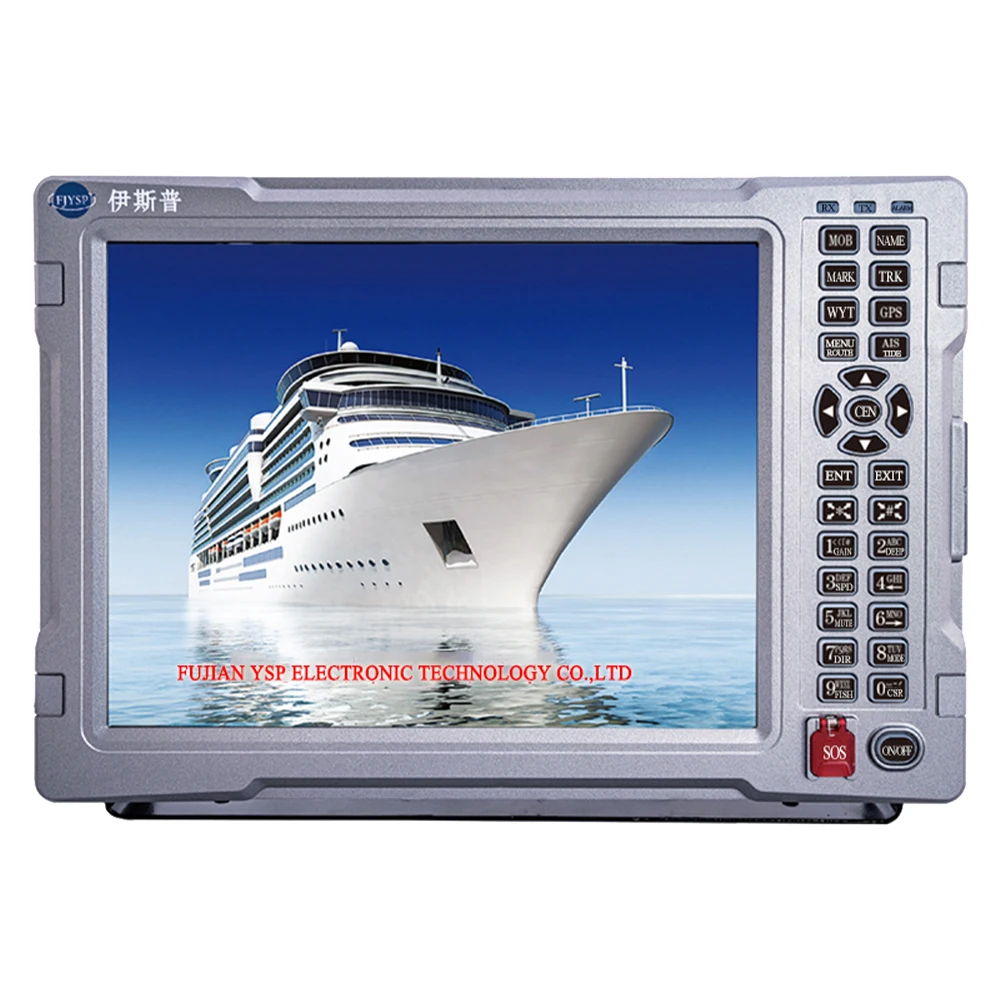 YSP 12 inch boat water depth finder single beam sonar transducer echosounder fish finder