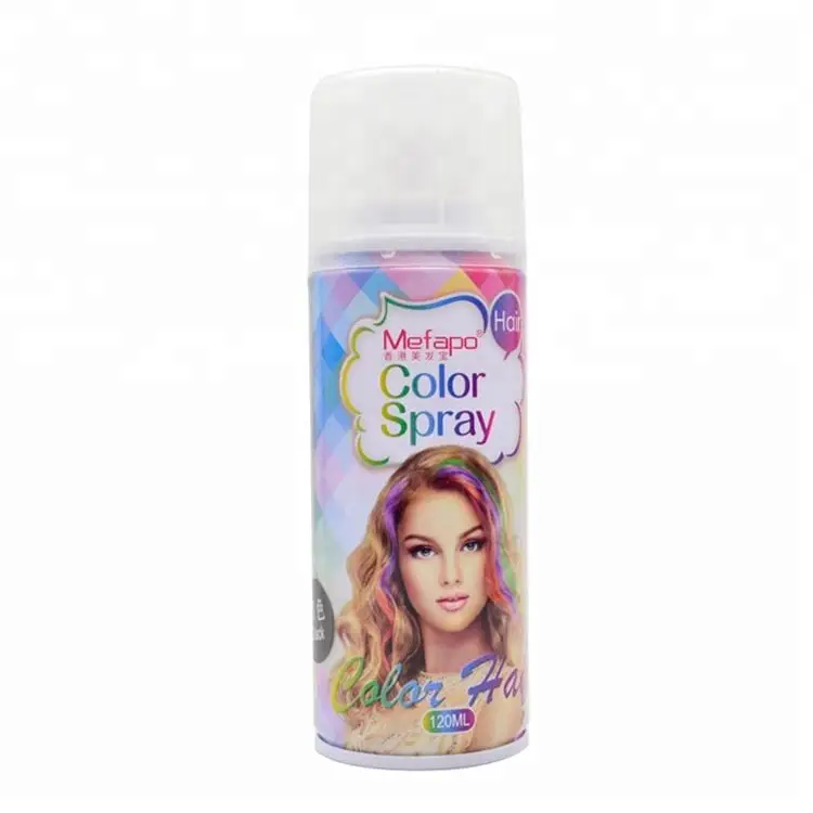 Wholesale Ammonia Cover Gray Hair Color Dye Temporary Hair Root Color Spray Temporary Hair Dye Spray