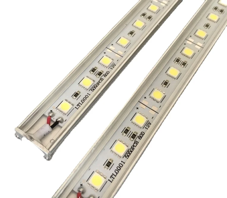 5050 smd  Led Light Bar /LED Hard Strip /linear light waterproof 120led double row For Outdoor Hotel