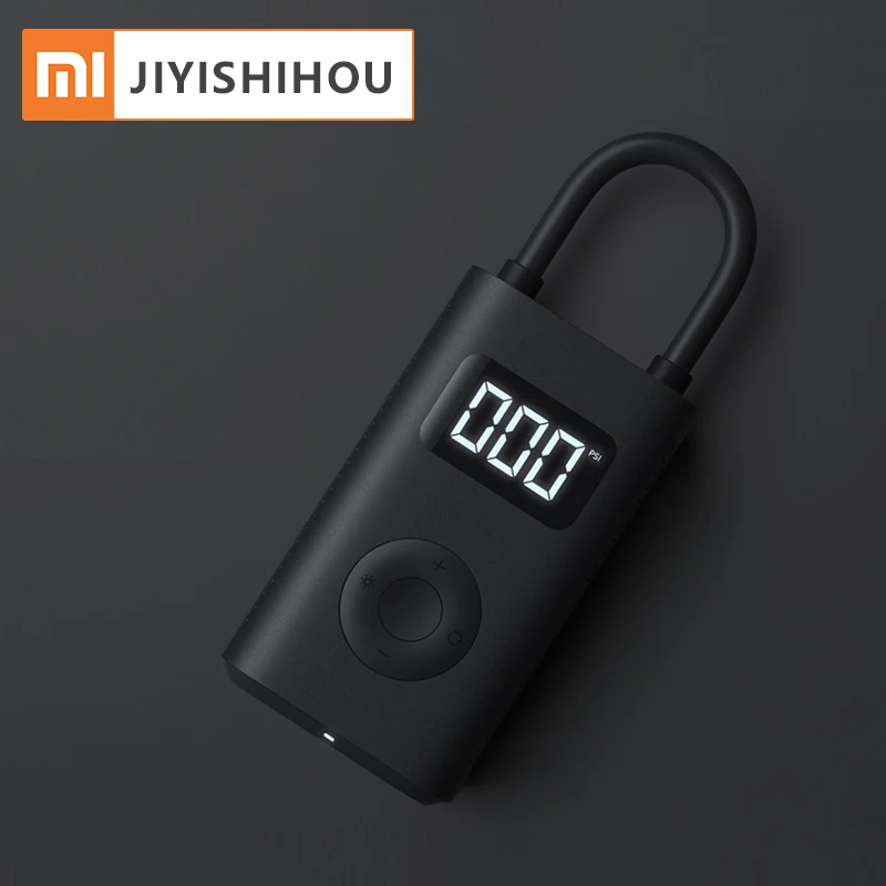  Электрический портативный воздушный насос Xiaomi Mi для автомобильных шин компрессор велосипеда