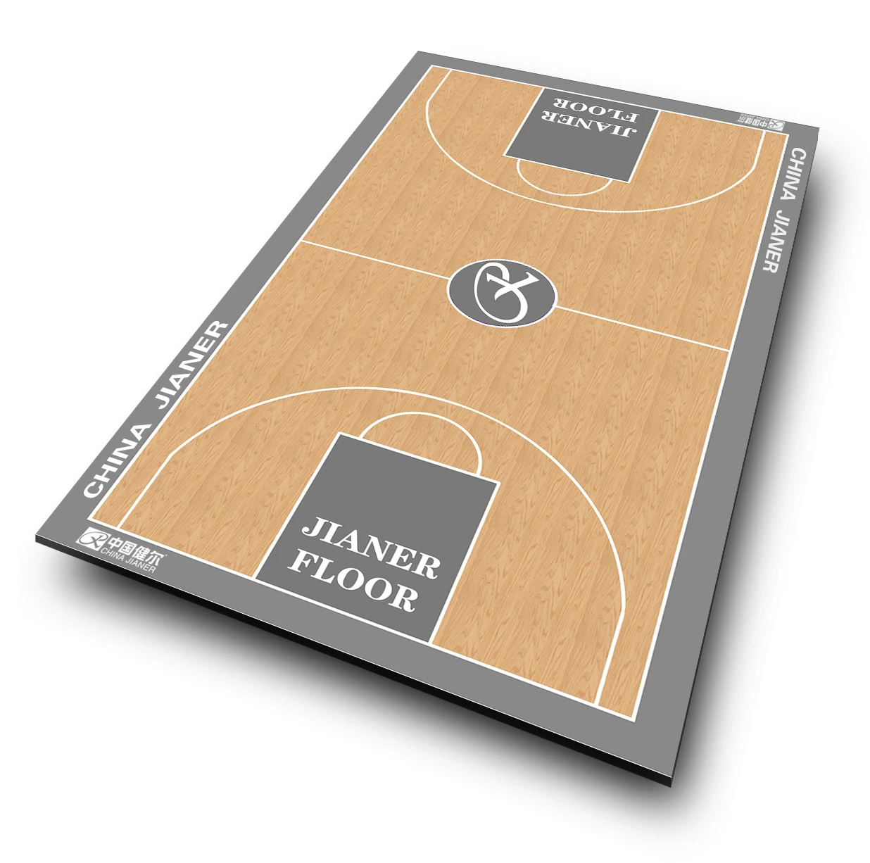pvc wood sports used indoor court flooring