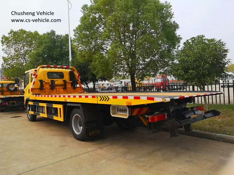 Factory price JAC 4x2 car carrier road recovery truck 4tons flatbed wrecker towing truck