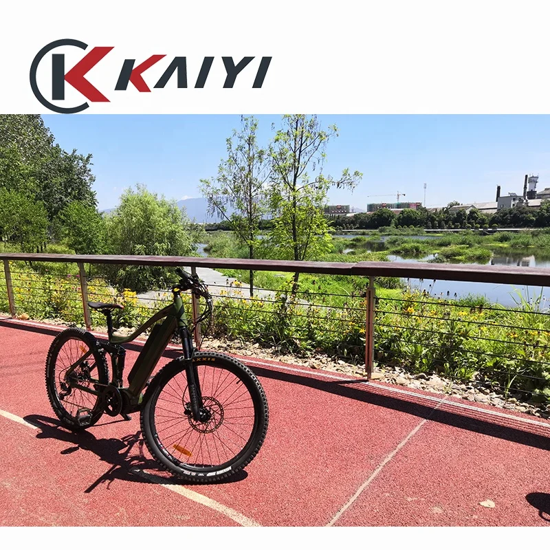 Горный Электрический велосипед KAIYI 275 дюймов 1000 Вт 1500 электровелосипед emtb с полной подвеской m620 52 В 48 электрический бесплатная доставка