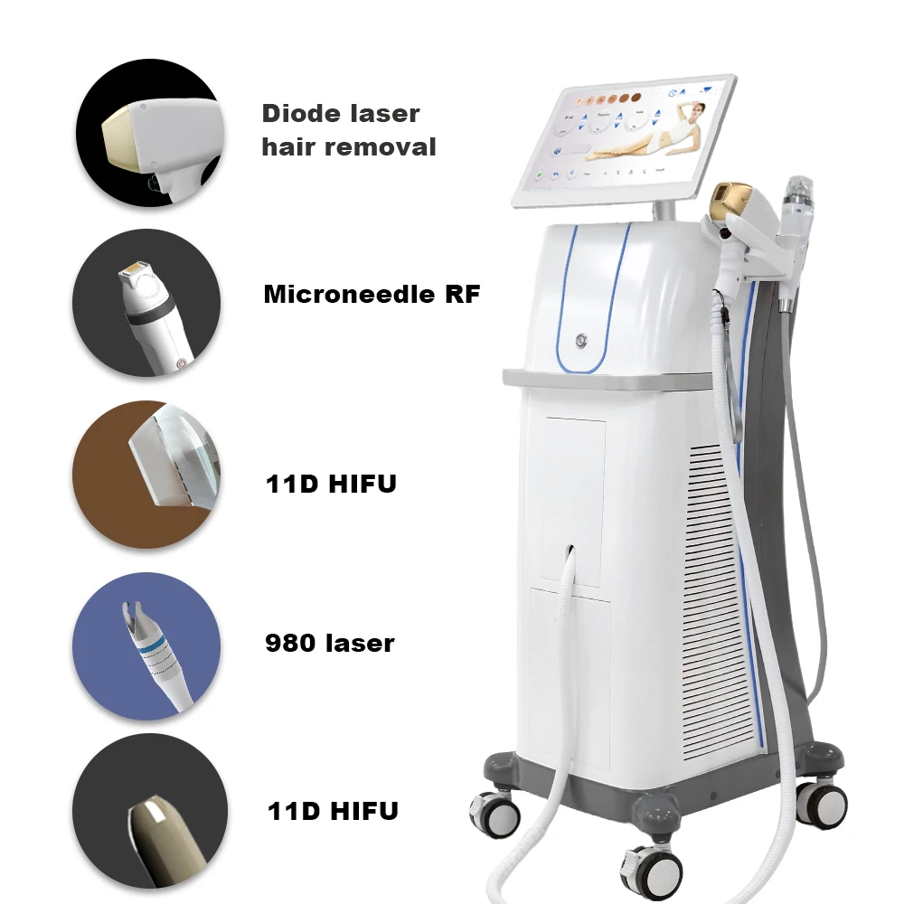 4 in 1 Hair Removal Machine Your Beauty Essential Precision Hair Removal with High-Power 808nm Diode Laser Hair Removal Machine