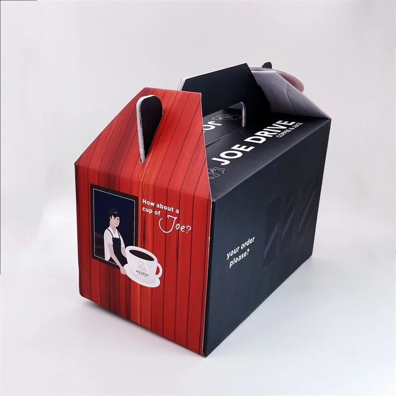 5L Custom Disposable Coffee Drink Wine  Bag In Box Dispenser Coffee To Go Take-Out Box