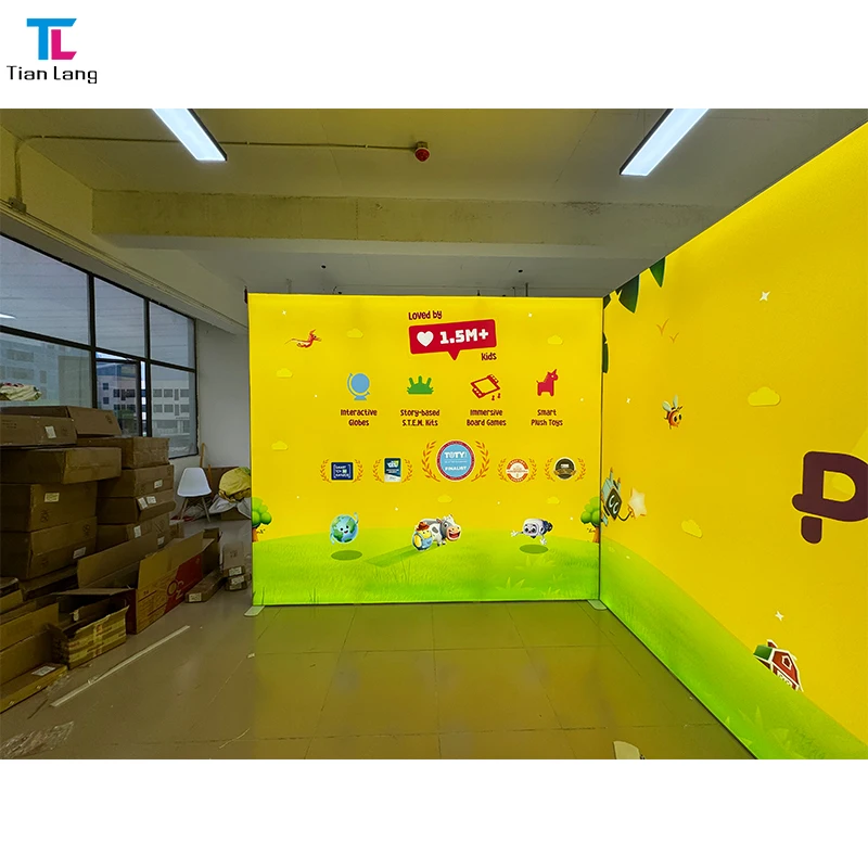 Display Exhibition Tv Exhibitions Fashionable Show Shoe Stands Stand Ideas Expo Greens Trade Fair  Panel Booth Light Box