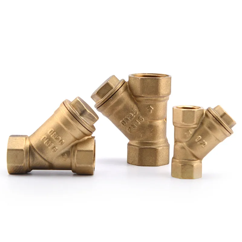 High quality brass three-way check valve 1/2-2in brass check valve Long life warranty check valve