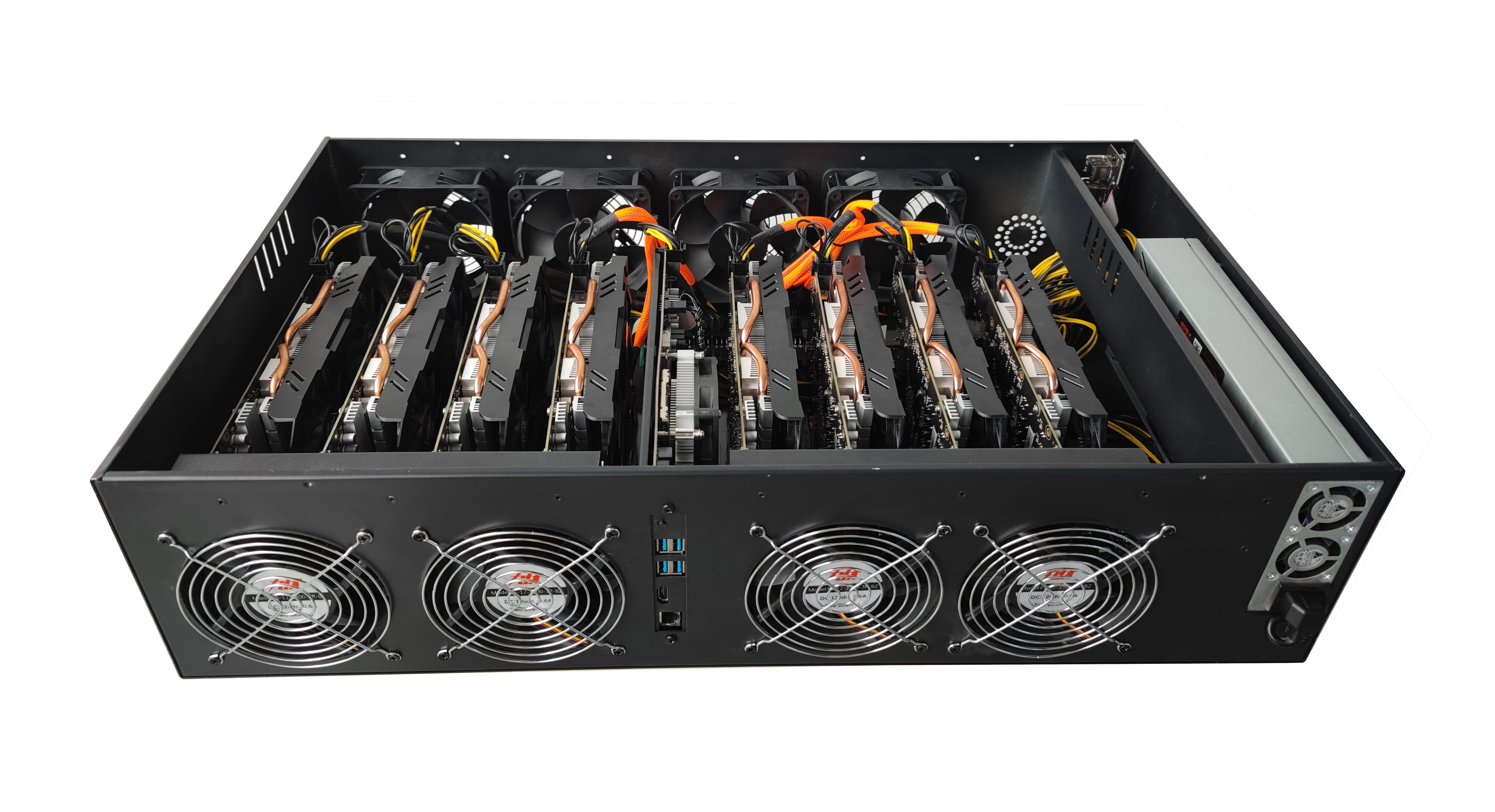  Графическая карта для майнинга 8 GPU RX580 устройство эфириума B85 ETH 240MH/s