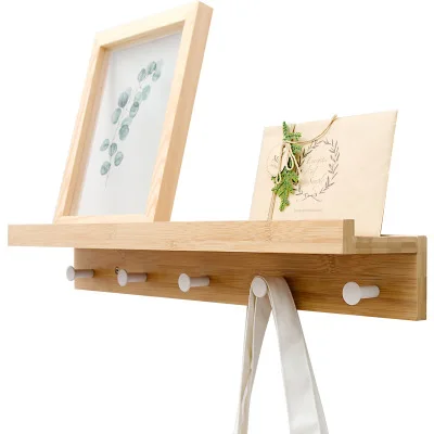 
Entryway Traditional Coat Racks Hooks of Storage floating Wall shelves 