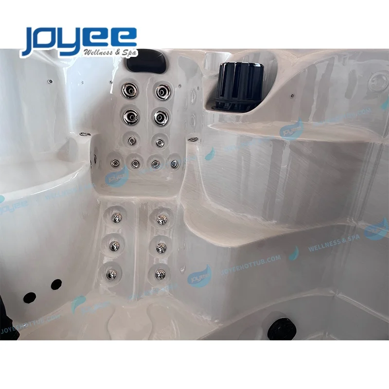 JOYEE China Manufacturer High Quality Low Price Swimming Spa Pool For Outdoor 3 Persons Massage Spa Pool