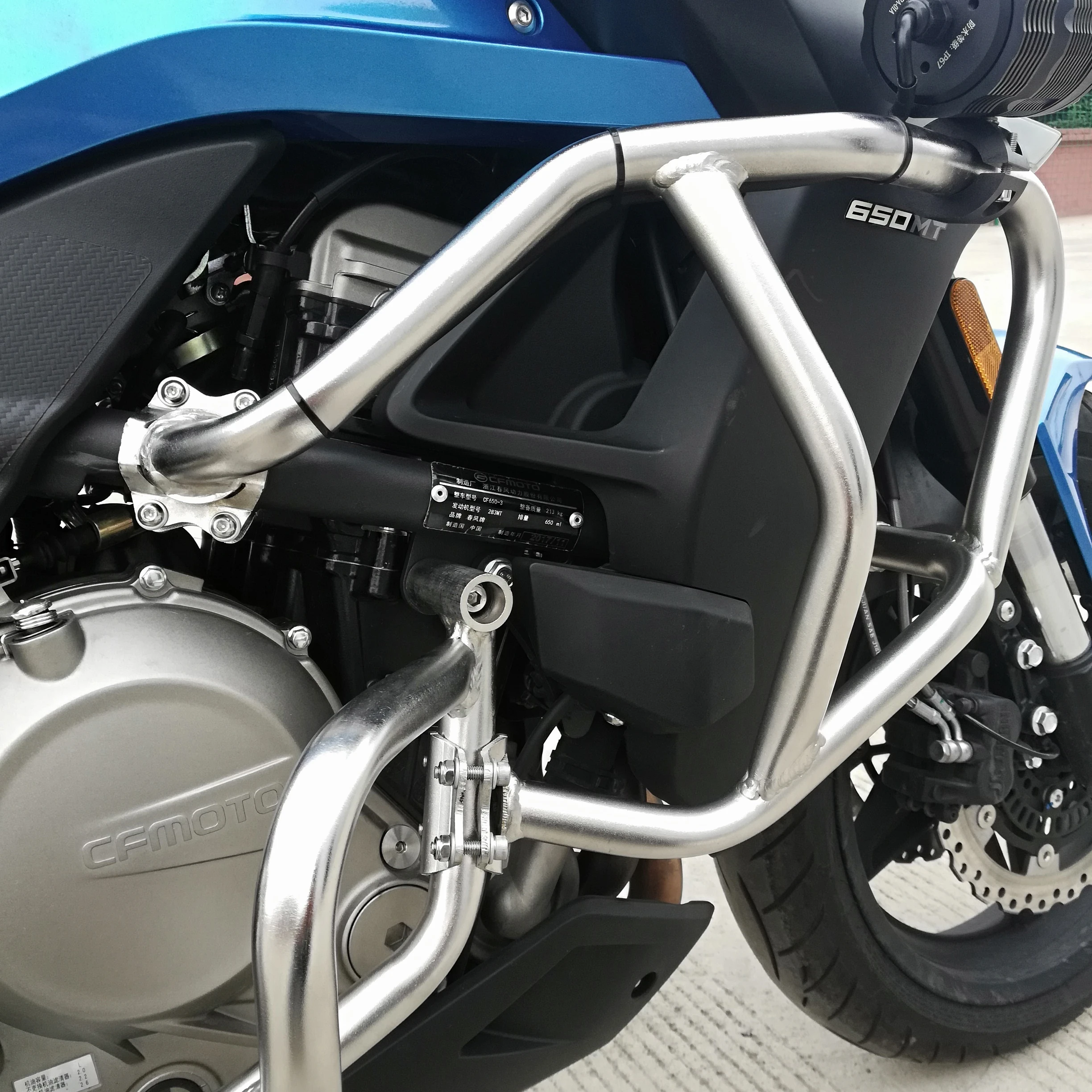 Аксессуары для мотоциклов аварии двигателя адвокатского сословия для Cfmoto 650Mt