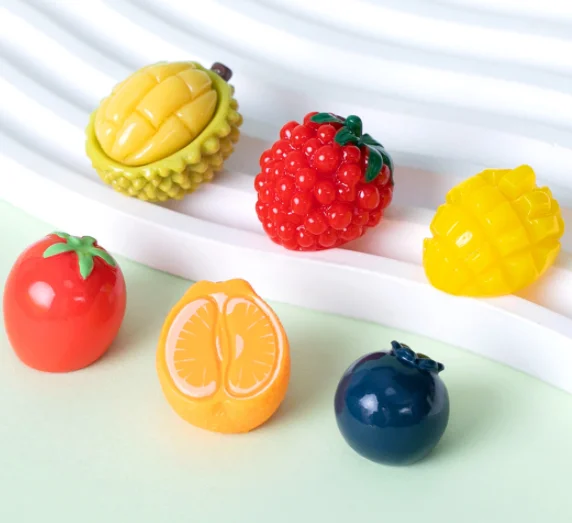 Разнообразные миниатюрные изделия из смолы тайский дуриан прелести 3d модели фруктов в супермаркете еда «diy» таинственная Сумка-сюрприз мини-игрушка