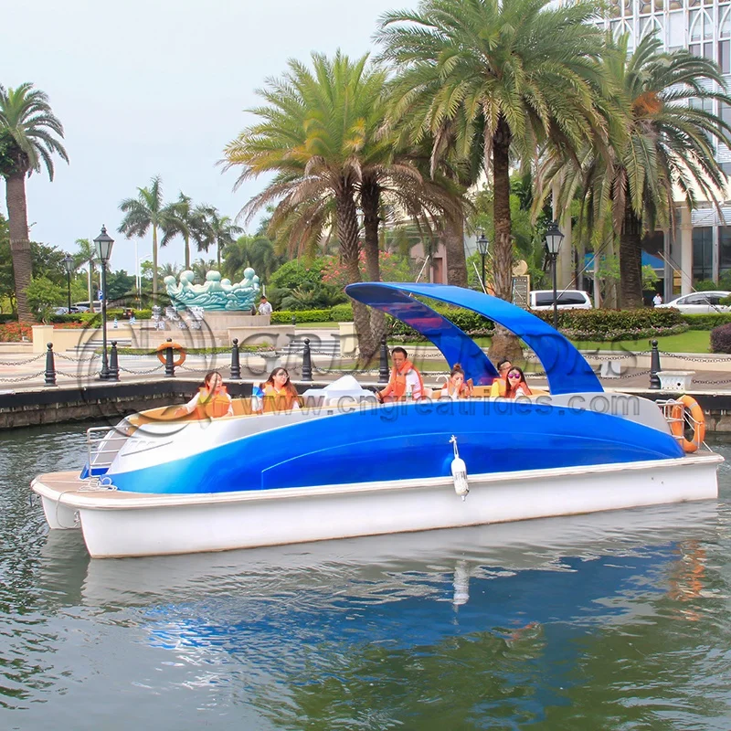 Best Selling China New Best Luxury Fiberglass Electric Catamaran Yacht Boat for Sale