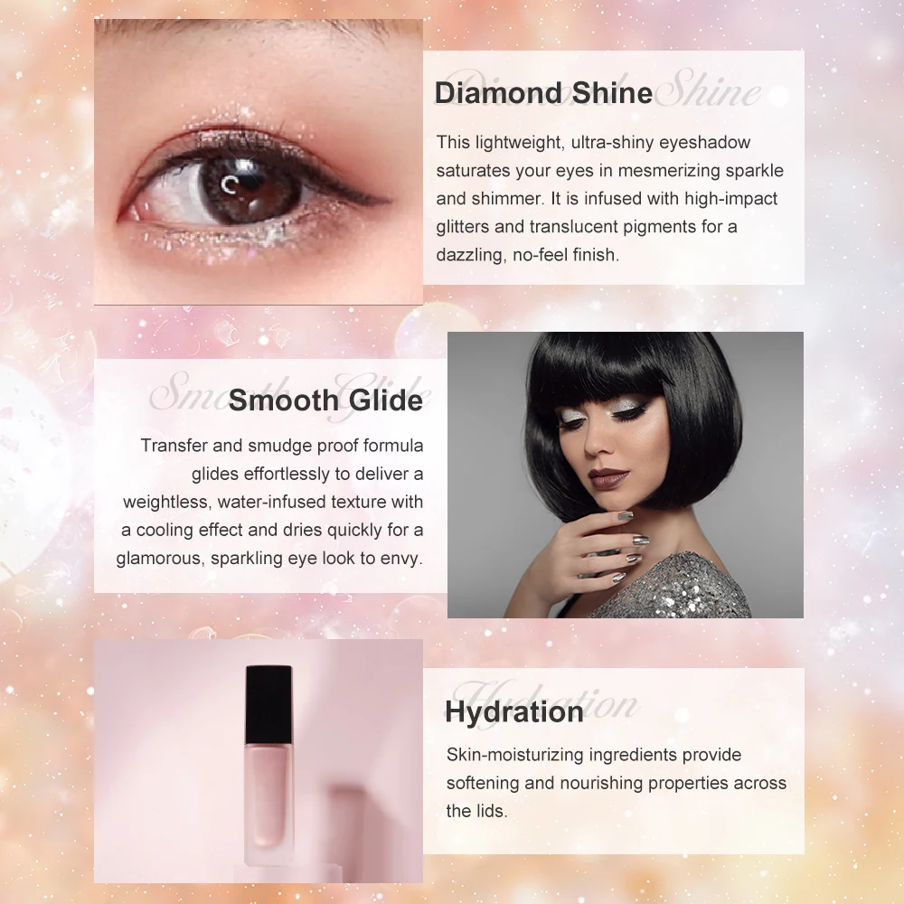 Make your own brand стойкие ЖИДКИЕ ТЕНИ для макияжа водостойкие жидкие тени