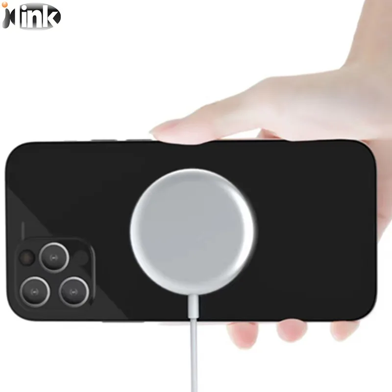 
Creative Wireless Charger Phone Portable Fast Hot Car Usb Charger Latest Desgin Small Thin Magnetic Suction Cellphone Charger 