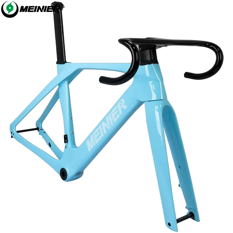 Disc Brake Road Bike Frame Carbon Bicycle Frame BSA T47 BSA T47 Di2 Chameleon Color Frame