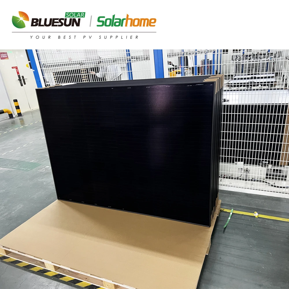 Bluesun солнечная панель CE TUV сертификат полностью черный 415 ватт 450 солнечные панели pv модуль США в наличии