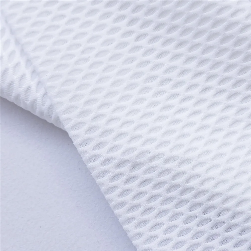 Трикотажная ткань с отверстиями, полиэстер, спандекс, жаккардовая сетчатая ткань