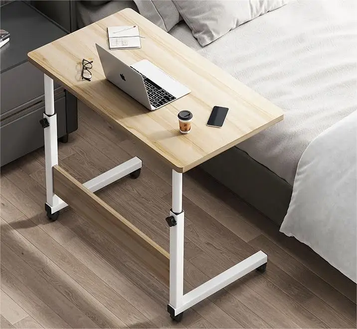 Heightadjustable Desk Easy Height Ajustable Multifuncional Laptop Table Movable with Pulley