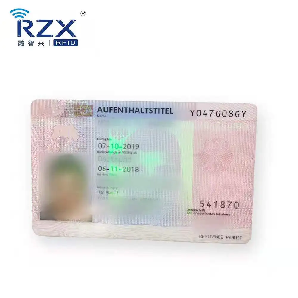High Quality Printable Polycarbonate ID Card Pc Material Printing Hologram ID Photo Card