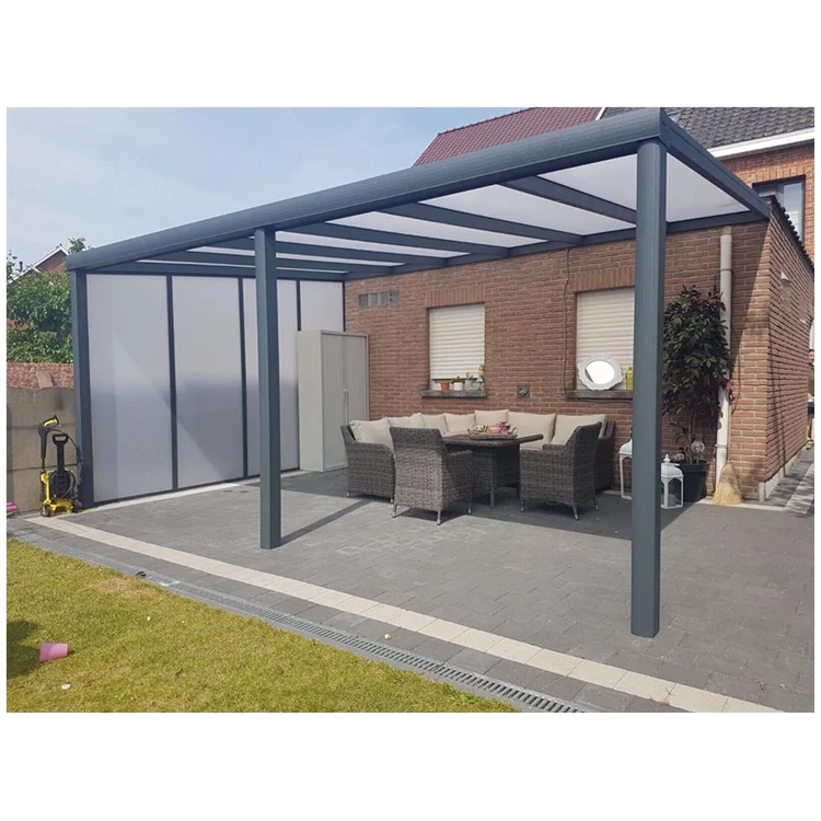 Modern Design Aluminum Backyard Patio Pergola/Patio Deck set/ Garden Patio Awning Cover